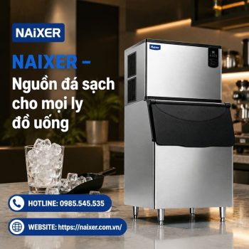 Máy Làm Đá Viên 300 Kg nhập khẩu chính hãng TH-700B
