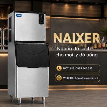 Naixer Việt Nam máy làm đá 500kg phân phối chính hãng TH-1000B
