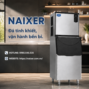 máy làm đá cho nhà hàng-khách sạn NAIXER TH-700B