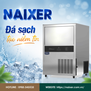 máy làm đá quầy bar