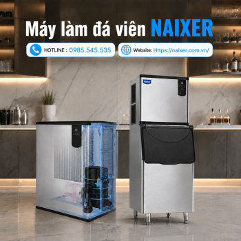 máy làm đá viên công suất nửa tấn NAIXER TH-1000B
