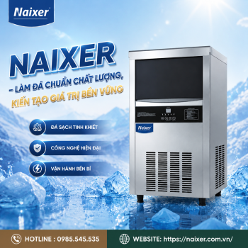 máy làm đá viên sạch đạt chuẩn an toàn thực phẩm