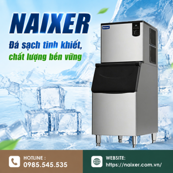 máy làm đá viên tự động